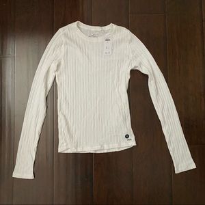 hollister white long sleeve